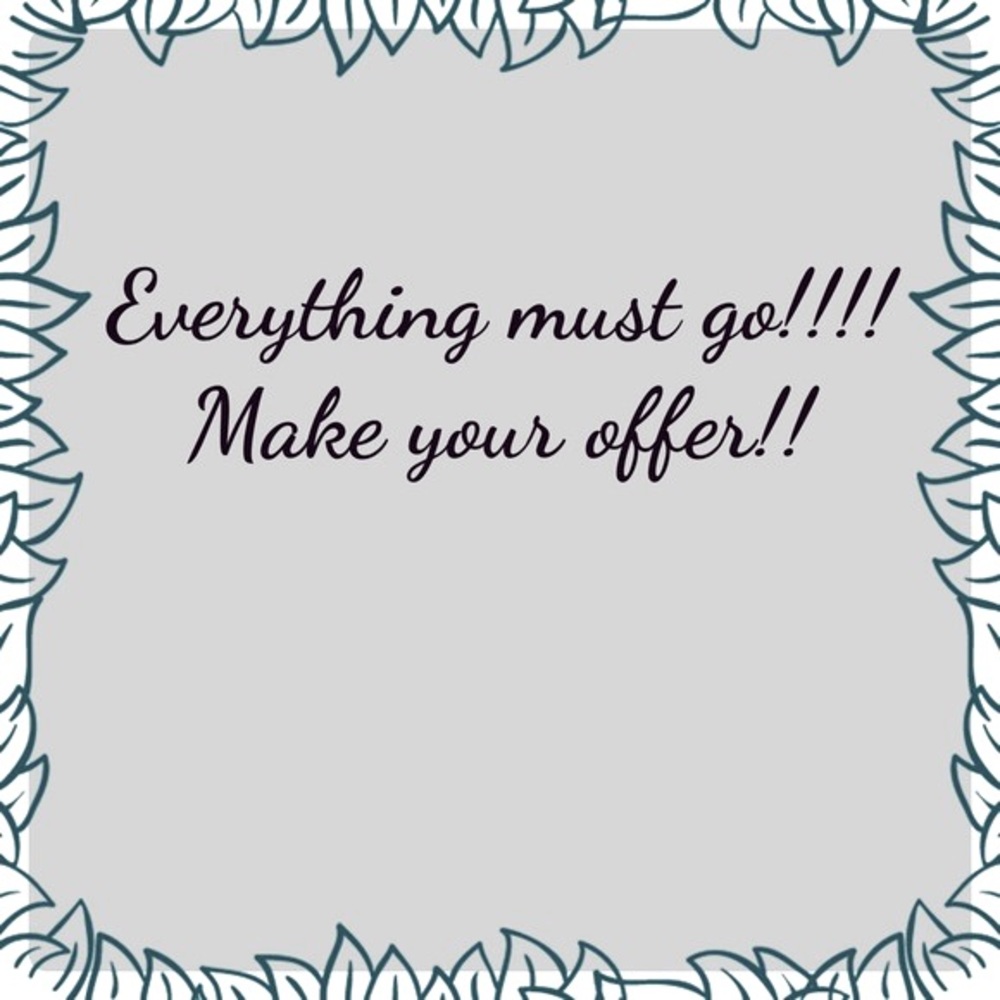 ALL PRICES DROPPED! Will bundle!